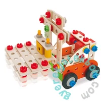 Heros Constructor Targonca építőjáték - 115 db-os (39032)