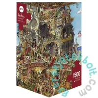 Heye 1500 db-os Triangular puzzle - Heaven and Hell, Pades (29118)