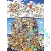 Heye 1500 db-os Triangular puzzle - Heaven and Hell, Pades (29118)