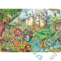 Heye 1500 db-os Triangular puzzle - Tündérmesék, Pades (29414)