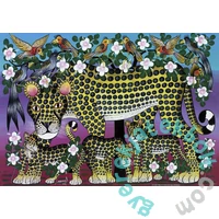 Heye 1000 db-os puzzle - Tinga Tinga - Vadmacska család (29427)