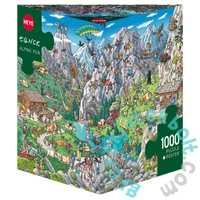 Heye 1000 db-os Triangular puzzle - Alpesi móka, Tanck (29680)