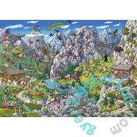 Heye 1000 db-os Triangular puzzle - Alpesi móka, Tanck (29680)