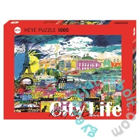 Heye 1000 db-os puzzle - City Life - I love Paris (29741)