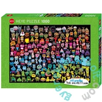 Heye 1000 db-os puzzle - Doodle Rainbow, Burgerman (29786)