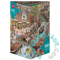 Heye 1500 db-os Triangular puzzle - Say Cheese!, Göber and Knorr (29793)