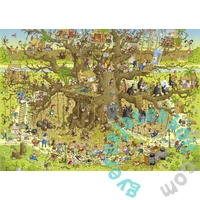 Heye 1000 db-os puzzle - Funky Zoo - Monkey Habitat, Degano (29833)