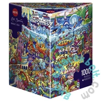 Heye 1000 db-os Triangular puzzle - Magic Sea, Rita Bermans (29839)