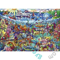 Heye 1000 db-os Triangular puzzle - Magic Sea, Rita Bermans (29839)