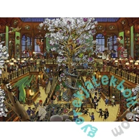 Heye 1500 db-os Triangular puzzle - Library, Oesterle (29840)