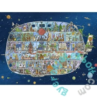 Heye 1500 db-os Triangular puzzle - Spaceship, Adolfsson (29841)