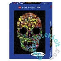 Heye 1000 db-os puzzle - Doodle Skull, Burgerman (29850)