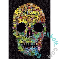 Heye 1000 db-os puzzle - Doodle Skull, Burgerman (29850)