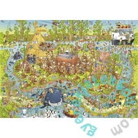 Heye 1000 db-os puzzle - Funky Zoo - Australian Habitat, Degano (29870)