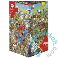 Heye 1500 db-os Triangular puzzle - History River, Prades (29890)