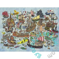 Heye 1500 db-os Triangular puzzle - Regatta, Adolfsson (29891)