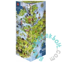 Heye 4000 db-os Triangular puzzle - United Dragons of Europe, Degano (8854)