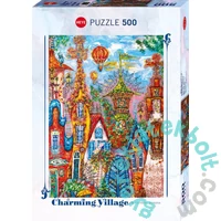 Heye 500 db-os puzzle - Charming Village - Blue Gate (30064)