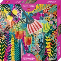 Heye 1000 db-os Quadrat puzzle - Flowery - Beatiful Futures (30037)