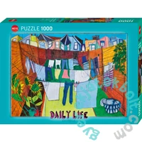 Heye 1000 db-os puzzle - Daily Life - In The Courtyard (30070)
