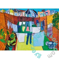 Heye 1000 db-os puzzle - Daily Life - In The Courtyard (30070)