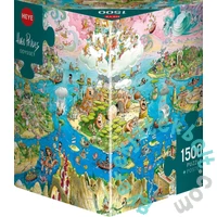 Heye 1500 db-os Triangular puzzle - Odyssey (30087)