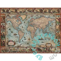 Heye 1500 db-os puzzle - Map Art - Willem Blaeu World (30109)
