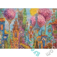 Heye 1000 db-os puzzle - Charming Village - Pink Trees, Tatyana Murovas (30012)