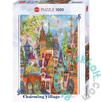 Heye 1000 db-os puzzle - Charming Village - Red Arches, Tatyana Murovas (30011)