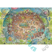 Heye 1000 db-os puzzle - Funky Zoo - Cosmic Habitat, Degano (30013)
