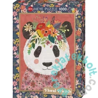 Heye 1000 db-os puzzle - Floral Friends - Cuddly Panda (29954)