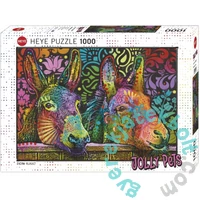 Heye 1000 db-os puzzle - Jolly Pets - Donkey Love, Russo (29937)