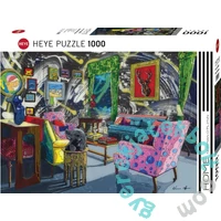 Heye 1000 db-os puzzle - Home - Room With Deer, O'Flynn (29973)
