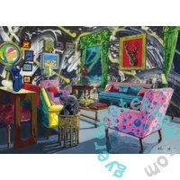 Heye 1000 db-os puzzle - Home - Room With Deer, O'Flynn (29973)