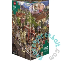 Heye 2000 db-os Triangular puzzle - Street Parade, Doro Göbel (29926)