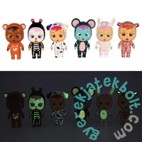 Cry Babies Varázskönnyek Halloween Világító meglepetés baba cumisüveg házikóban