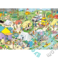 Jumbo 1000 db-os puzzle - Jan Van Haasteren - Erdei tábor (JUM19086)