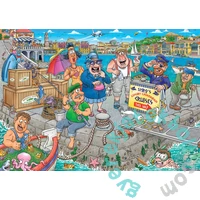 Jumbo 1000 db-os puzzle - Wasgij Original 47 - Boating Bedlam (00511)