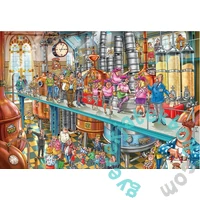 Jumbo 1000 db-os puzzle - Wasgij Mystery 21 - Gyárlátogatás (25006)