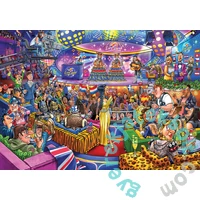 Jumbo 1000 db-os puzzle - Wasgij Mystery 25 - Ének verseny (00019)