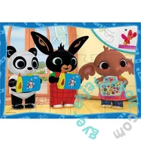 Lisciani 2 x 12 db-os maxi puzzle - Bing az iskolában (81233)