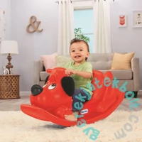 Little Tikes műanyag kutyusos libikóka - piros (174254)