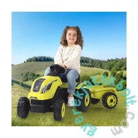 Smoby Farmer XL Traktor utánfutóval - Zöld (710130)