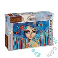 Magnolia 1000 db-os puzzle - Lady with Fish - Romi Lerda Special Edition (1716)