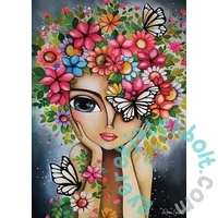 Magnolia 1000 db-os puzzle - Lady with Flowers - Romi Lerda Special Edition (1707)