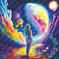 Magnolia 1023 db-os Square puzzle - Astral Visit - Elif Hürdogan Special Edition (8601)