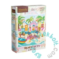 Magnolia 1023 db-os Square puzzle - Beach Huts - Olivia Gibbs Special Edition (3474)
