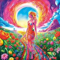 Magnolia 1023 db-os Square puzzle - Flower Path - Elif Hürdogan Special Edition (8613)