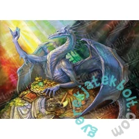 Magnolia 1500 db-os Mini puzzle - Blue Dragon and Treasure (3509)