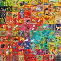 Magnolia 1023 db-os puzzle - A 100 Tile Tale (4101)